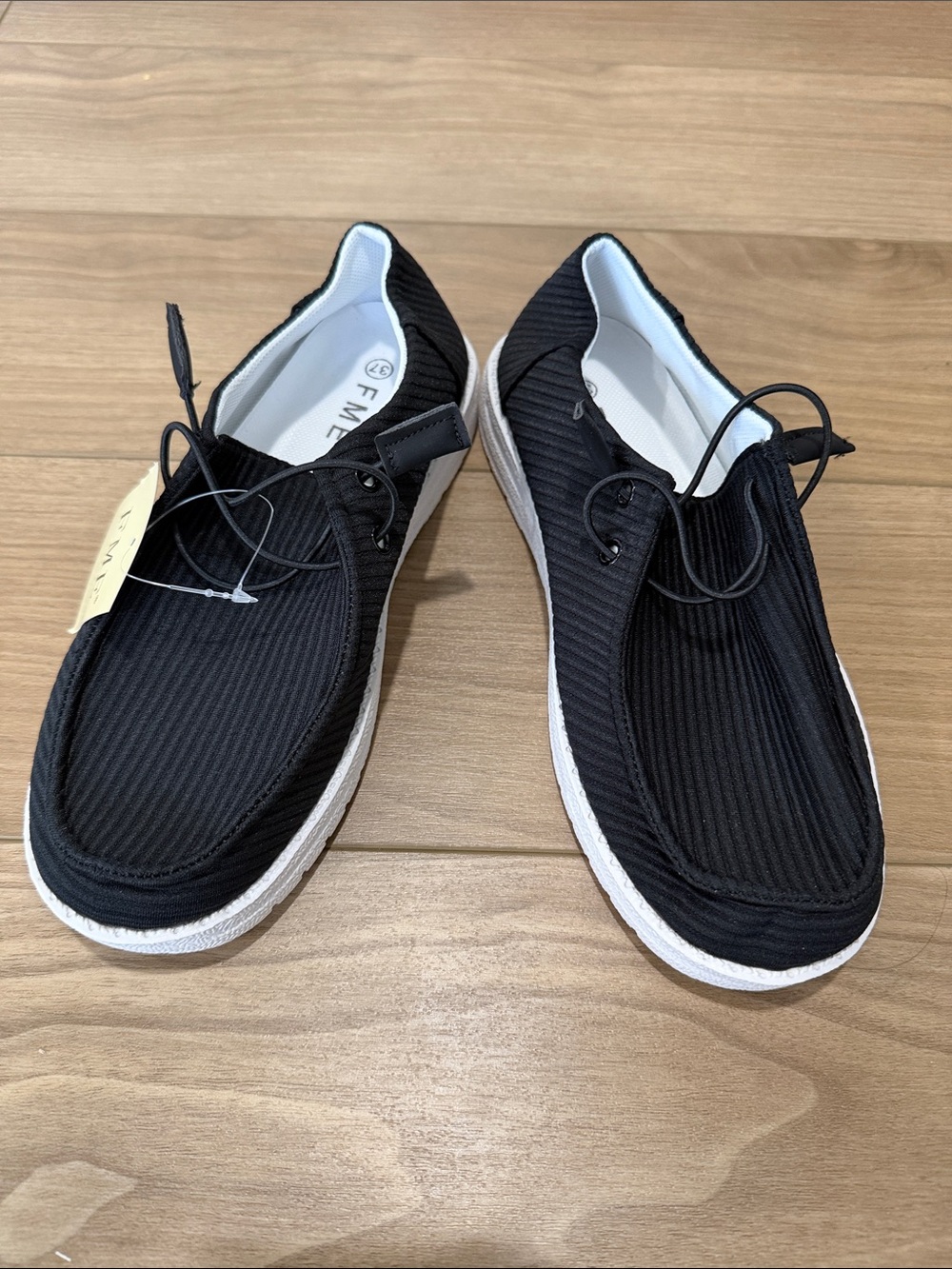 Black Casual Knit Women’s Shoes